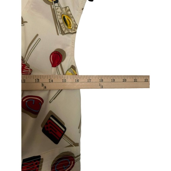 eShakti Women’s Maxi Dress Sleeveless Size 16 XL Candy Sucker Lollipop Lined - Picture 7 of 15